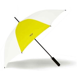 Parapluie MINI pliable avec couleur contraste (Noir / Vert)