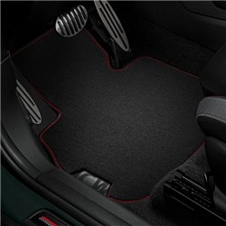  Star Cover Compatible avec Une bâche d'intérieur pour Mini Coupe  (R58) Housse Rouge