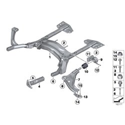 Bras de suspension droit MINI