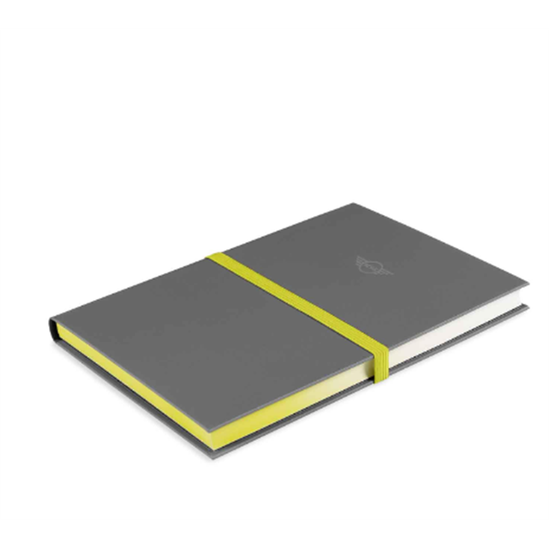 Bloc-notes gris/jaune MINI Bloc-notes gris/jaune MINI