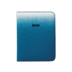 MINI Etui passeport Gradient, bleu, 14 x 10 cm