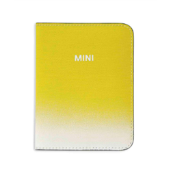 MINI Etui passeport Gradient, jaune, 14 x 10 cm