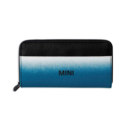 MINI Portefeuille Gradient, bleu, 19 × 2 ×10 cm