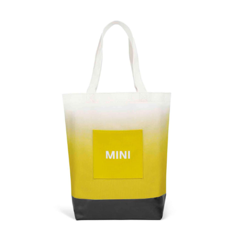 MINI Sac shopping, jaune