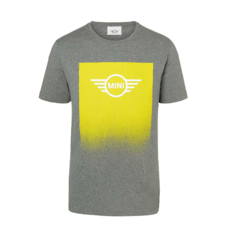 MINI T-Shirt Homme Wing Logo Gradient, gris, L MINI T-Shirt Homme Wing Logo Gradient, gris, L