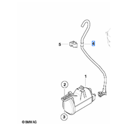 Conduite de gaz d'échappement MINI