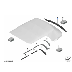 Joint d'arceau de tension MINI F57 et F57 LCI