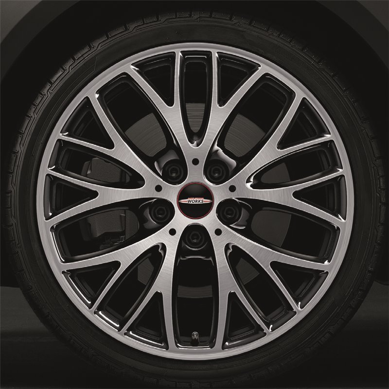 Pack Roues complètes été JCW Cross Spoke style 506 pour MINI F55 F56 F57 Pack Roues complètes été JCW Cross Spoke style 506 pour MINI F55 F56 F57