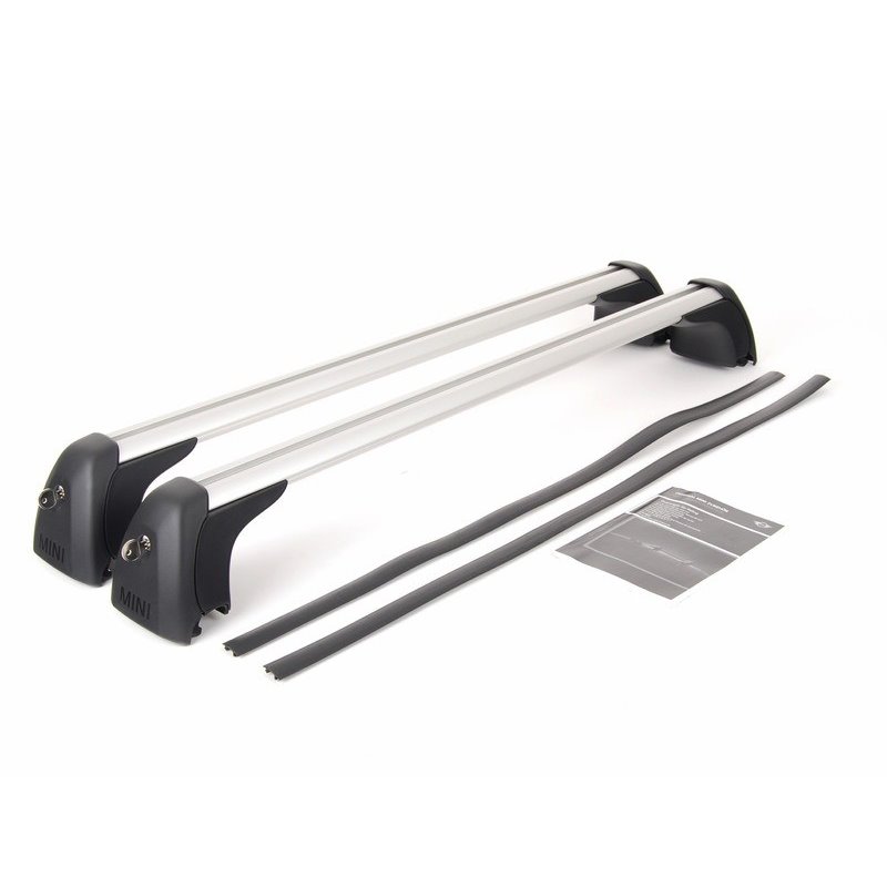 Barres de toit verrouillable pour MINI F56 et F55 (avec rails de toit) Barres de toit verrouillable pour MINI F56 et F55 (avec rails de toit)