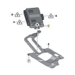Module de plancher / Module bas d'habitacle pour MINI R55 Clubman R56 Coupé R57 Cabriolet R59 Roadster R60 Countryman R61 
