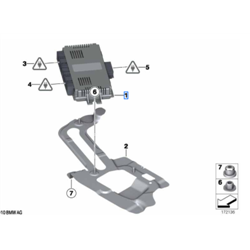 Module bas d'habitacle (3) MINI R55, R56