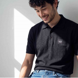 Polo noir MINI homme...
