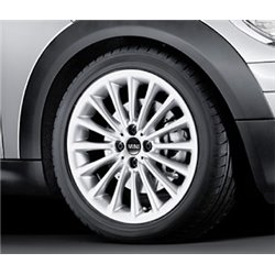 Jante en alliage léger Multi Spoke argent R108 pour MINI