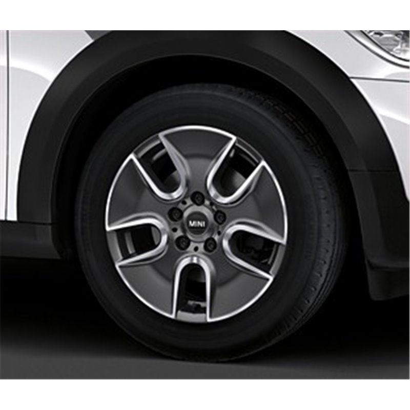 Jante 17" en alliage léger argent "Tunnel Spoke" pour MINI Countryman R60