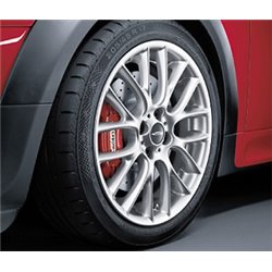 Jante en alliage Cross Spoke John Cooper Works argenté R112  pour MINI