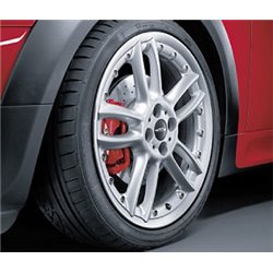 Jante en alliage Double Spoke composite R109 John Cooper Works Red Stripes pour MINI