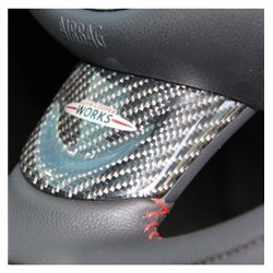 Insert de volant carbone John Cooper Works pour MINI