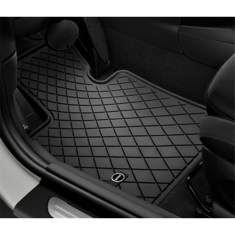 Tapis de sol tous temps caoutchouc pour MINI F56 (3 portes) MINI F55 (5 portes) MINI Clubman F54 Tapis de sol tous temps caoutchouc pour MINI F56 (3 portes) MINI F55 (5 portes) MINI Clubman F54