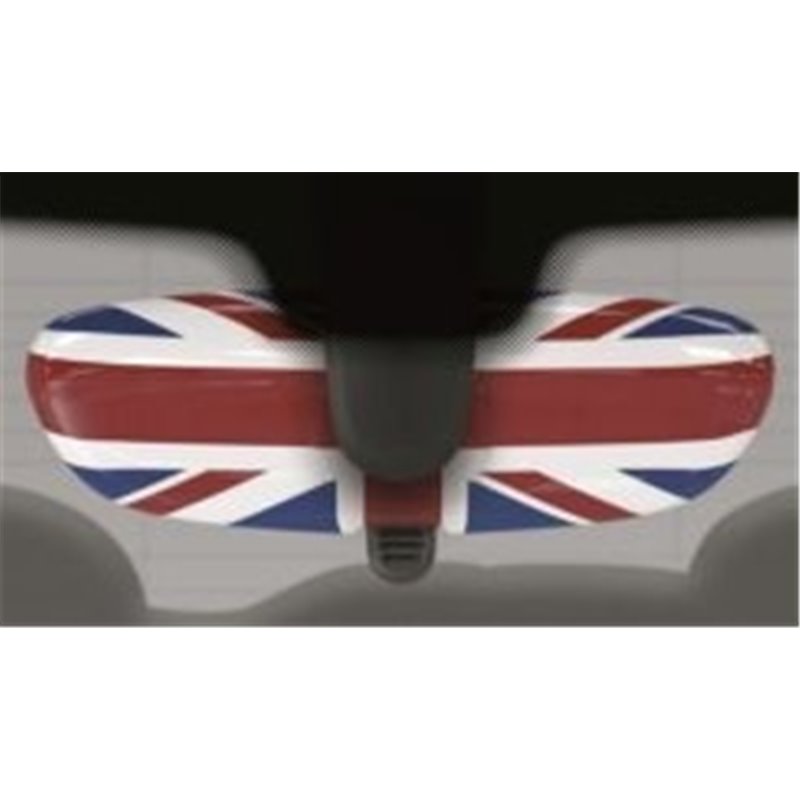 Union Jack Auto Dim Interior rétroviseur couverture Pour F56 MK3 MINI Cooper G H 