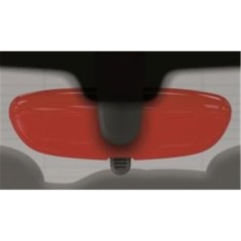 Coque de rétroviseur intérieur "BLAZING RED" pour pour Nouvelles MINI F54 F55 F56 F60 Coque de rétroviseur intérieur "BLAZING RED" pour pour Nouvelles MINI F54 F55 F56 F60