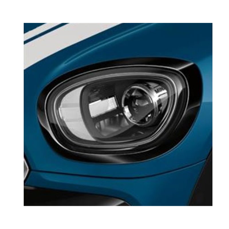 Anneaux enjoliveurs noirs pour feux avant MINI Countryman F60 Anneaux enjoliveurs noirs pour feux avant MINI Countryman F60