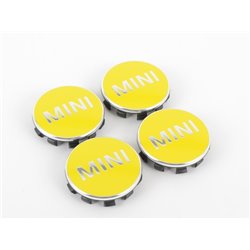 Cache-moyeu Jaune pour Nouvelles MINI F54 F55 F56 F60