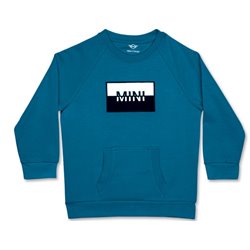 SWEAT-SHIRT ENFANT AVEC APPLICATION LOGO MINISWEAT-SHIRT ENFANT AVEC APPLICATION LOGO MINI