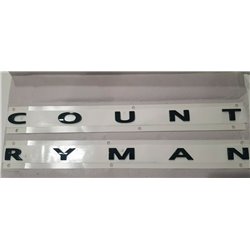 Logo de coffre Piano Black Mini "Countryman" F60 