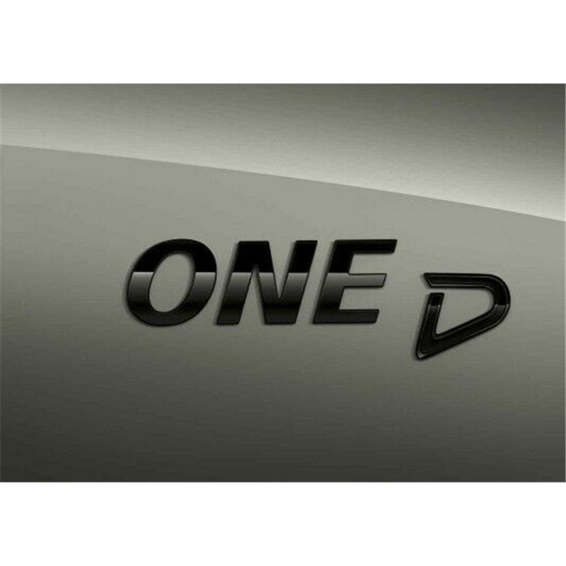 Logo de coffre Mini "One D" "Piano Black" ( F54 F55 F56 F57 F60 ) Logo de coffre Mini "One D" "Piano Black" ( F54 F55 F56 F57 F60 )